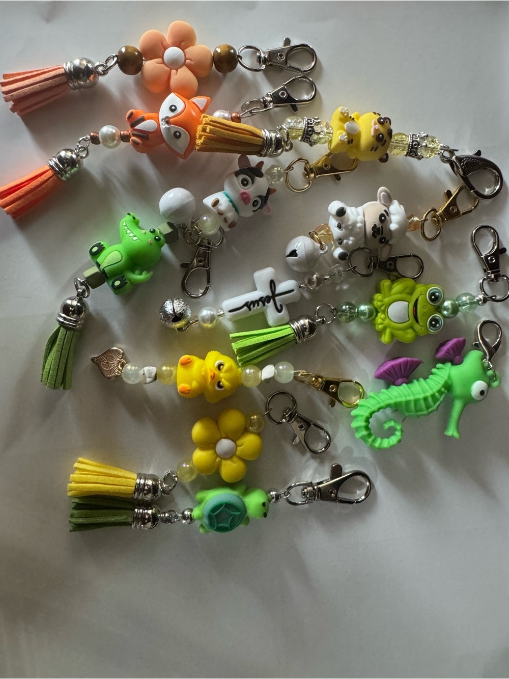 Cute Assorted Kids Character Keychains - Multi-Color - Picture 3 of 5